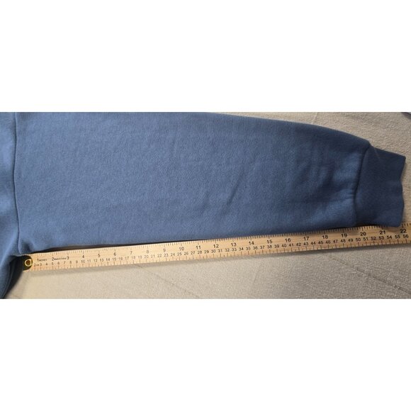 NWOT Dutch Bros Hoodie Unisex Large Blue Sweatshirt Coffee Back Graphic Logo - Picture 11 of 15